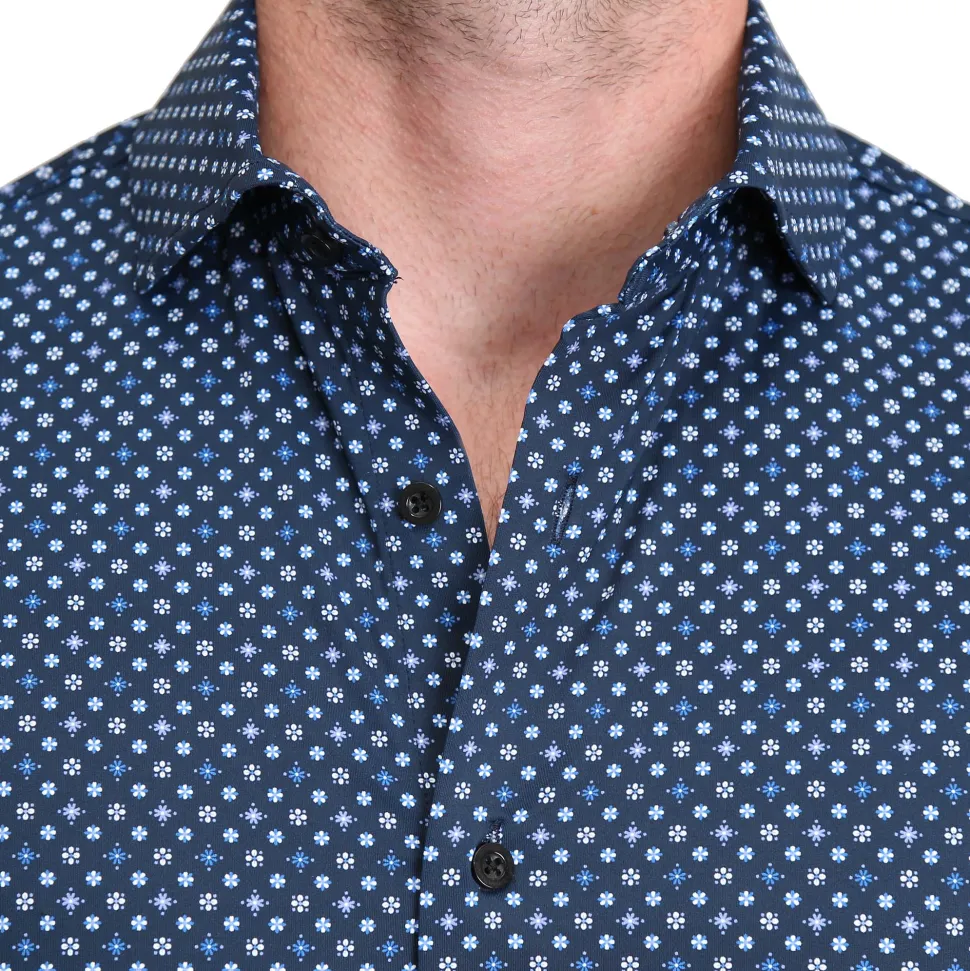 State and Liberty "The Theo" Geo Flower Print