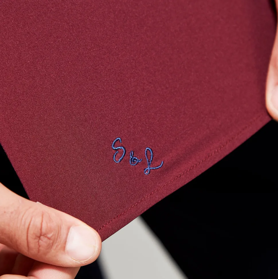 State and Liberty "The Ward" Solid Maroon