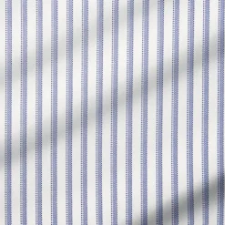 State and Liberty "The Wilfred" Sport Shirt - Blue & White Striped