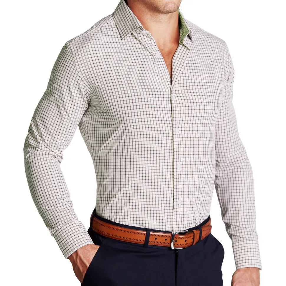 State and Liberty "The Wilson" Brown Windowpane