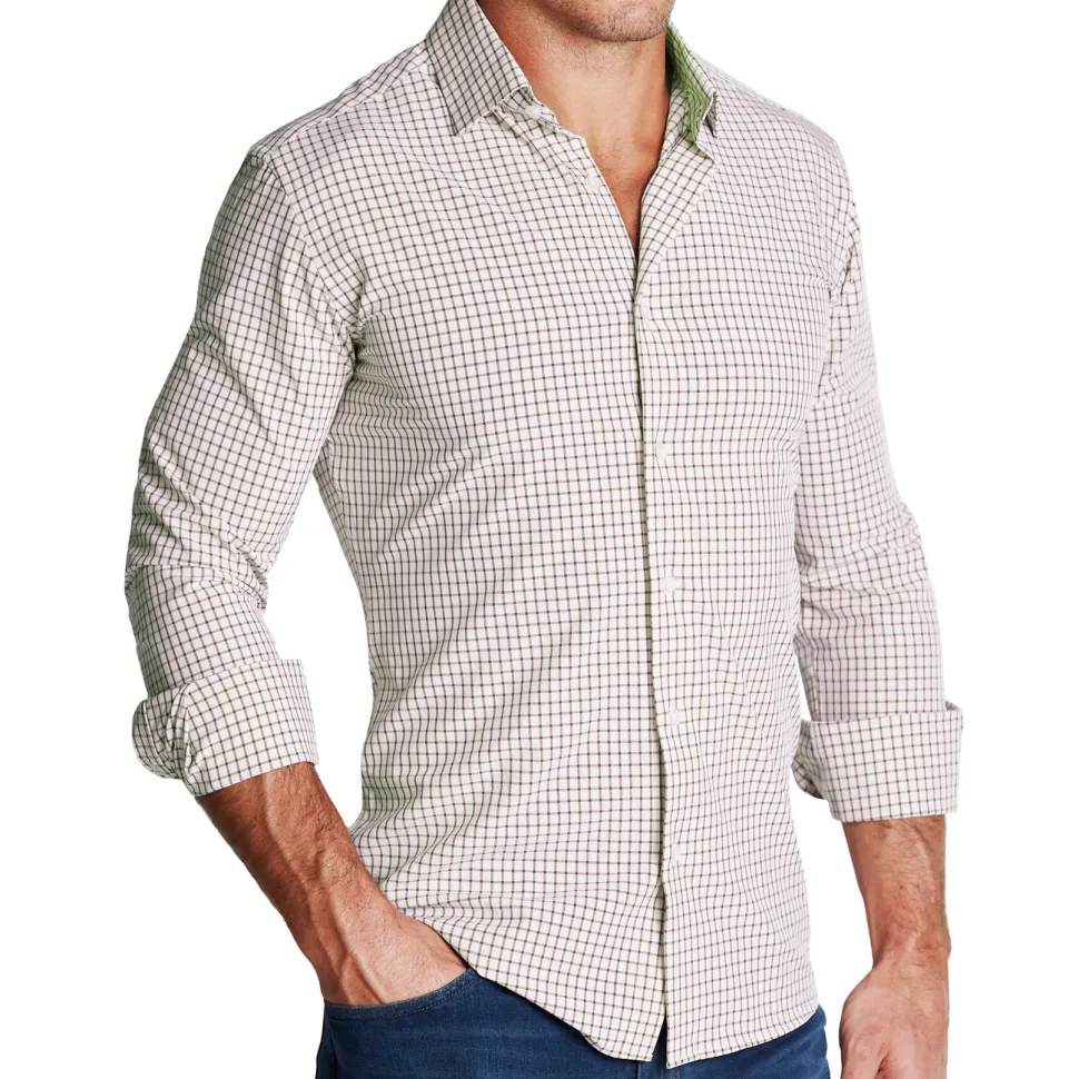 State and Liberty "The Wilson" Brown Windowpane