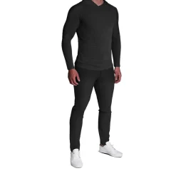 State and Liberty Waffle Knit Hoodie -